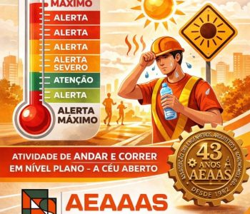 alerta de risco ao calor