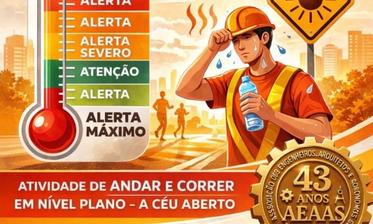 alerta de risco ao calor